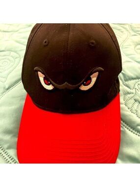 Lake Elsinore Storm Minor League Baseball hat autographed Embroidered eyes